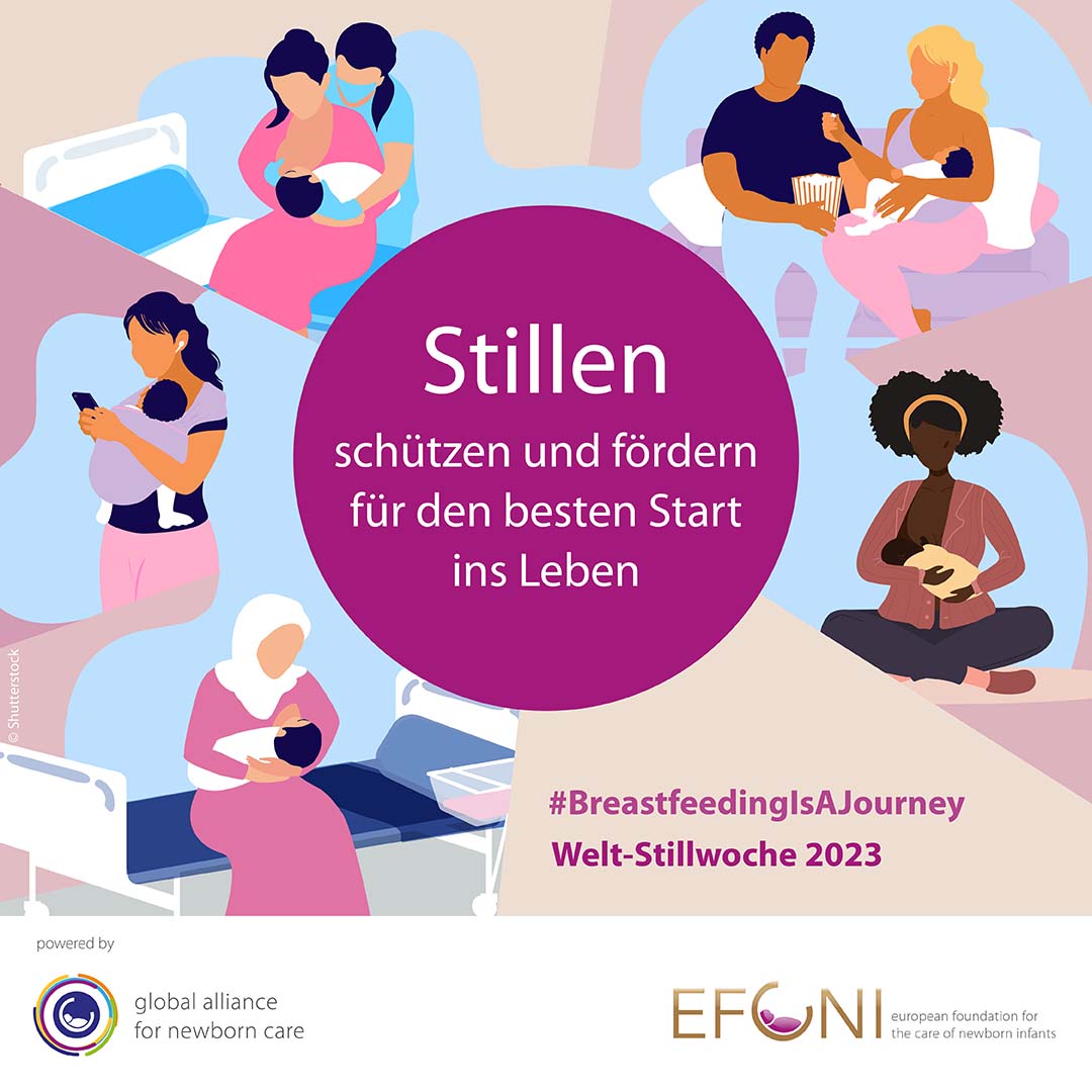 Welt-Stillwoche 2023: Stillen schützen und fördern für den besten Start ins Leben